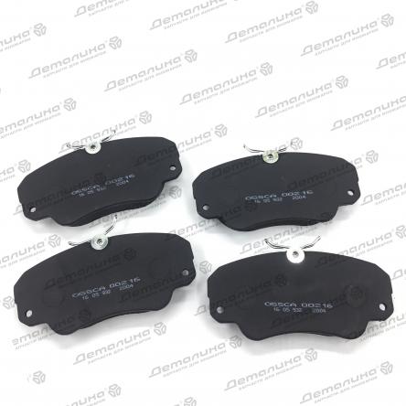 тормозные колодки (дисковые) 00216 OSSCA